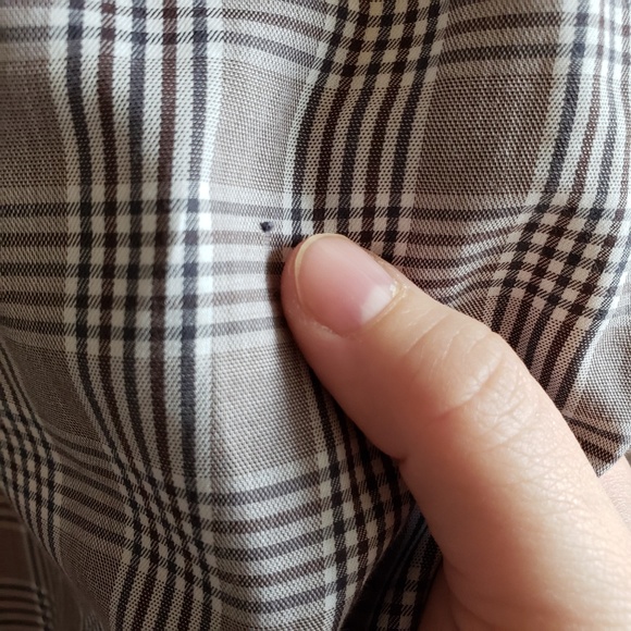 Peter Millar Long Sleeve Grey Plaid Shirt Mens Med - Picture 3 of 7